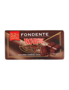 Novi Extra Dark Chocolate 52% - 100 gr - Free shipping delivered to EUROPE and UK