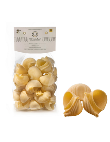 Pastaelisan Lumaconi Rigati Pasta artigianale - 500 gr - Free shipping delivered to EUROPE and UK