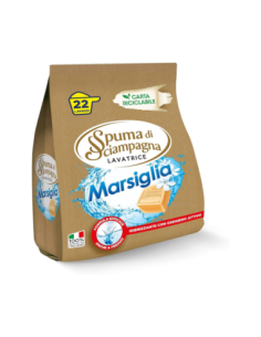 Spuma di Sciampagna Washing machine Marseille eco envelope 22 lav. - 990 gr - Free shipping delivered to EUROPE and UK