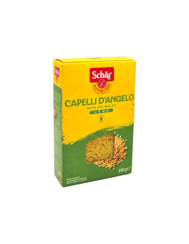 Schar Capelli d'Angelo Sans Gluten - 250 gr - Livraison gratuite en EUROPE et au Royaume-Uni