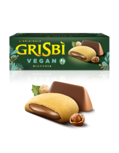 Grisbi Vegan Gianduia - 135 gr - Kostenloser Versand nach Europa und Großbritannien