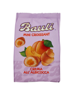 Bauli Mini Croissant Abricot - 75 gr - Livraison gratuite en EUROPE et au Royaume-Uni