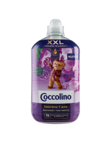 Coccolino Fabric Softener XXL Purple Orchid and Blueberries 76 washes - 1750 ml - Free shipping delivered to EUROPE and UK