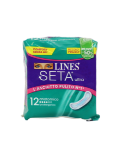 Lines Seta Ultra anatomico - 12 pz - Spedizione gratuita consegnata in EUROPA e UK