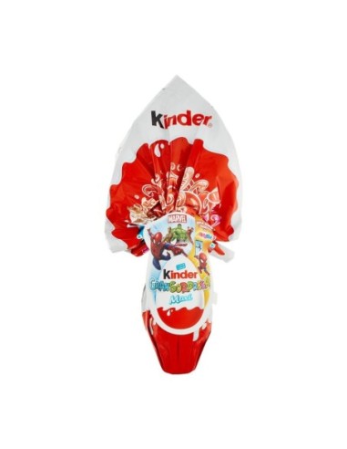 Kinder Marvel Big Surprise Maxi Egg - 220 gr - Free shipping delivered to EUROPE and UK