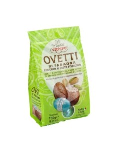 Crispo Oeufs de Pâques à la crème de pistache - 150 gr - Livraison gratuite en EUROPE et au Royaume-Uni