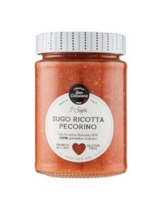 San Cassiano Ricotta and pecorino sauce - 190 gr - Free shipping delivered to EUROPE and UK