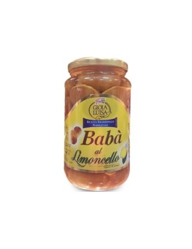 Gioia Luisa Baba' with Limoncello - 580 ml - Free shipping delivered to EUROPE and UK