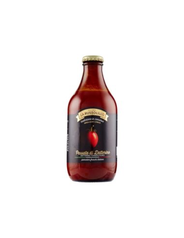 Russolillo Passata di pomodoro Datterino artigianale - 330 gr - Spedizione gratuita consegnata in EUROPA e UK