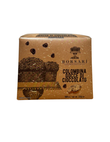 Borsari Colombina with chocolate chips - 100 gr - Free shipping delivered to EUROPE and UK