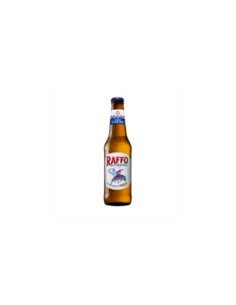 Raffo Birra Lager Original Recipe with Puglia barley - 33 cl - Free shipping delivered to EUROPE and UK