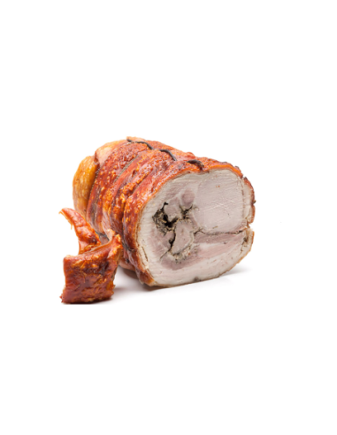 Slice of crispy Porchetta type Ariccia - approx. 4kg - Free shipping delivered to EUROPE and UK