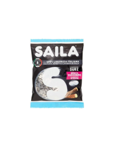 Saila Caramelle Free Liquirizia Dura - 75 gr - Spedizione gratuita consegnata in EUROPA e UK