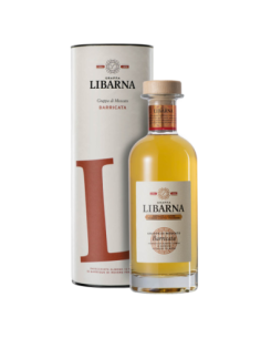 Libarna Grappa Moscato Barricata - 70 cl - Spedizione gratuita consegnata in EUROPA e UK