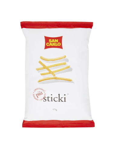 San Carlo Patatine Sticki - 175 gr - Livraison gratuite en EUROPE et au Royaume-Uni