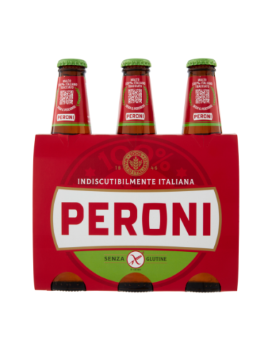 Peroni Gluten-free beer - 3 x 33 cl - Free shipping delivered to EUROPE and UK