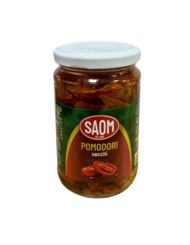 Saom tomates séchées à l'huile d'olive - 280 gr - Livraison gratuite en EUROPE et au Royaume-Uni