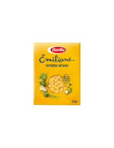 Barilla Emiliane Farfalline all'uovo - 275 gr - Spedizione gratuita consegnata in EUROPA e UK