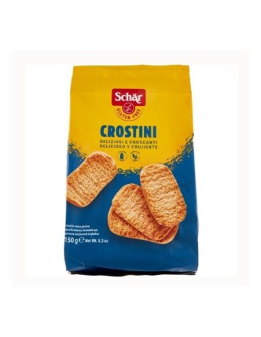 Schar Gluten-free crostini - 150 gr - Free shipping delivered to EUROPE and UK