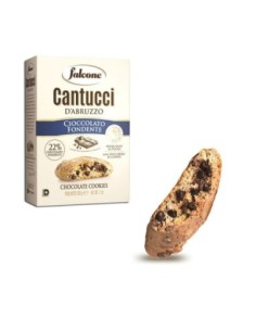 Falcone Cantucci D'abruzzo avec des pépites de chocolat - 200 gr - Livraison gratuite en EUROPE et au Royaume-Uni