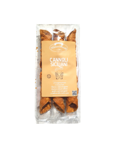 Mascolo Large Sicilian Cannoli peels - 160 gr - Free shipping delivered to EUROPE and UK