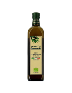 De Santis Organic Extra Virgin Olive Oil - 0.75 lt - Free shipping delivered to EUROPE and UK