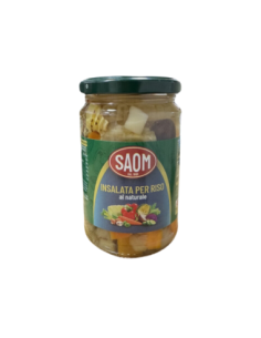 Saom Insalata per Riso al Naturale - 280 gr - Spedizione gratuita consegnata in EUROPA e UK