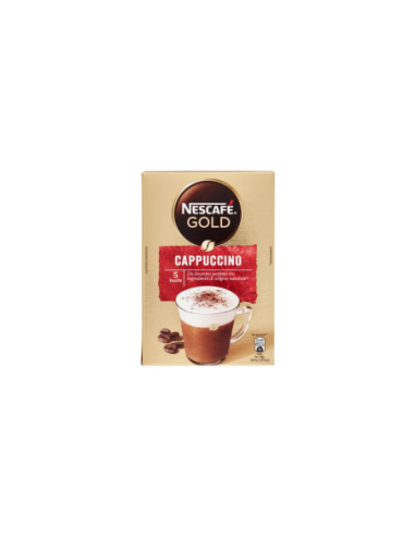 Nescafe Gold Cappuccino 5 bags - 70 gr - Free shipping delivered to EUROPE and UK