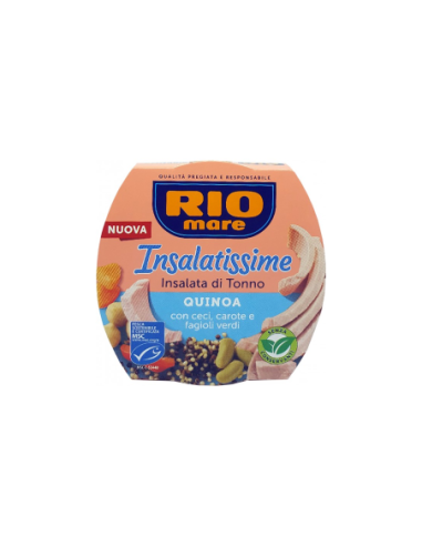 Rio Mare Tuna and Quinoa Salads - 160 gr - Free shipping delivered to EUROPE and UK