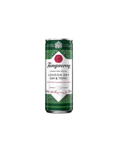 Gin Tanqueray London Dry Gin & Tonic - 25 cl - Livraison gratuite en EUROPE et au Royaume-Uni