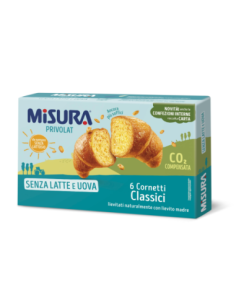 Misura Croissant Classiques Sans Lactose - 246 gr - Livraison gratuite en EUROPE et au Royaume-Uni