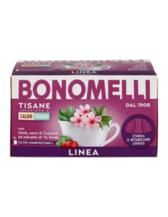 Bonomelli Herbal Tea for the Body Line - 16 filters - Free shipping delivered to EUROPE and UK