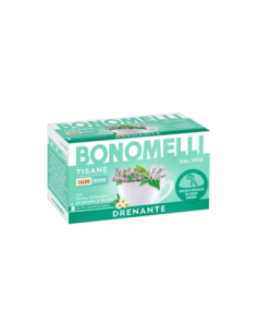 Infusion Bonomelli Draineur - 16 sachets - Livraison gratuite en EUROPE et au Royaume-Uni