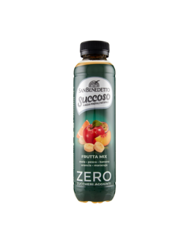 San Benedetto Zero Succoso Frutta Mix - 40 ml - Spedizione gratuita consegnata in EUROPA e UK