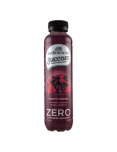 San Benedetto Zéro Juteux Fruits Rouges - 40 ml - Livraison gratuite en EUROPE et au Royaume-Uni