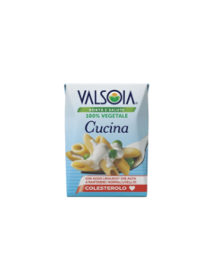 Valsoia 100% Vegetable cooking cream - 200 ml - Free shipping delivered to EUROPE and UK