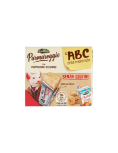 Parmareggio ABC Snack Cheese/Tarallini/Fruit Juice - 157 gr - Free shipping delivered to EUROPE and UK