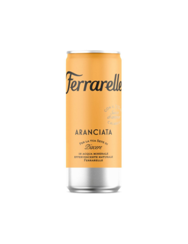 Ferrarelle Aranciata in acqua minerale - 250 ml - Spedizione gratuita consegnata in EUROPA e UK