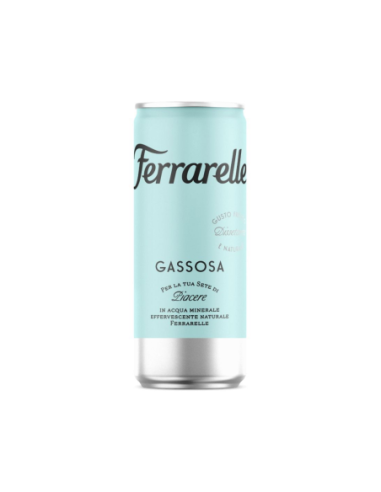 Ferrarelle Gassosa in mineral water - 250 - Free shipping delivered to EUROPE and UK