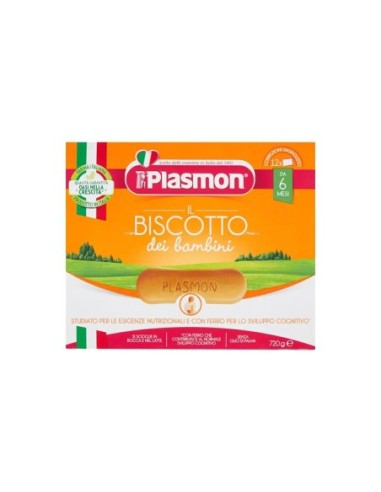 Plasmon het Kinderkoekje (Max 4 Stuks) - 720 gr - Gratis verzending naar Europa en Groot-Brittannië