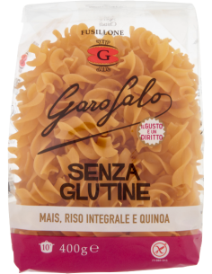 Garofalo Fusillone Glutenvrij - 400 gr - Gratis verzending naar Europa en Groot-Brittannië