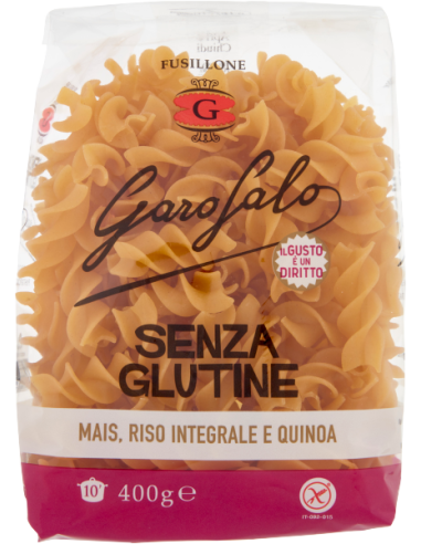 Garofalo Fusillone Glutenvrij - 400 gr - Gratis verzending naar Europa en Groot-Brittannië