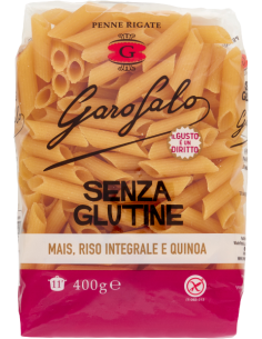 Garofalo Penne Rigate Glutenvrij - 400 gr - Gratis verzending naar Europa en Groot-Brittannië