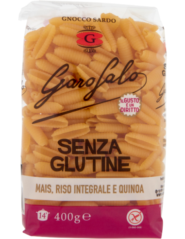 Garofalo Gnocco Sardo Sans Gluten - 400 gr - Livraison gratuite en EUROPE et au Royaume-Uni