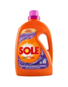 Sole Detersivo Lavatrice Estratti di Lavanda 41 lav. - 1850 ml - Spedizione gratuita consegnata in EUROPA e UK