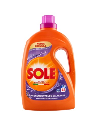 Sole Lessive Machine à Laver Extraits de Lavande 41 lav. - 1850 ml - Livraison gratuite en EUROPE et au Royaume-Uni