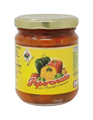 F.lli Contorno Peperonata - 200 gr