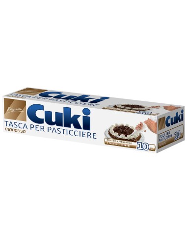 Cuki Tasca per Pasticcere Monouso - 10 pz - Spedizione gratuita consegnata in EUROPA e UK