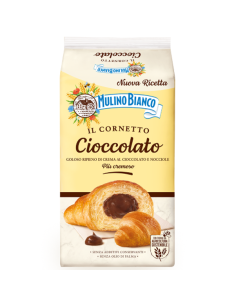 Mulino Bianco Cornetti Cioccolato - 300 gr - Kostenloser Versand nach Europa und Großbritannien