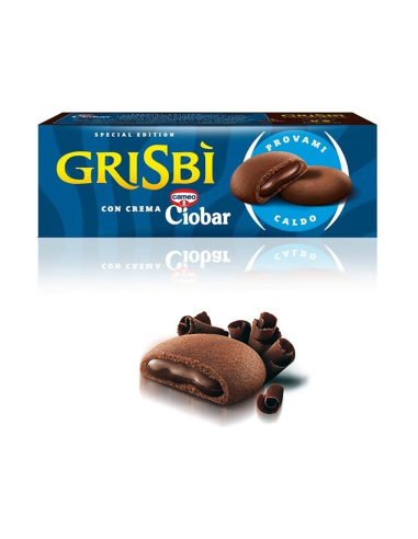 Grisbi avec crème Ciobar - 112 gr - Livraison gratuite en EUROPE et au Royaume-Uni